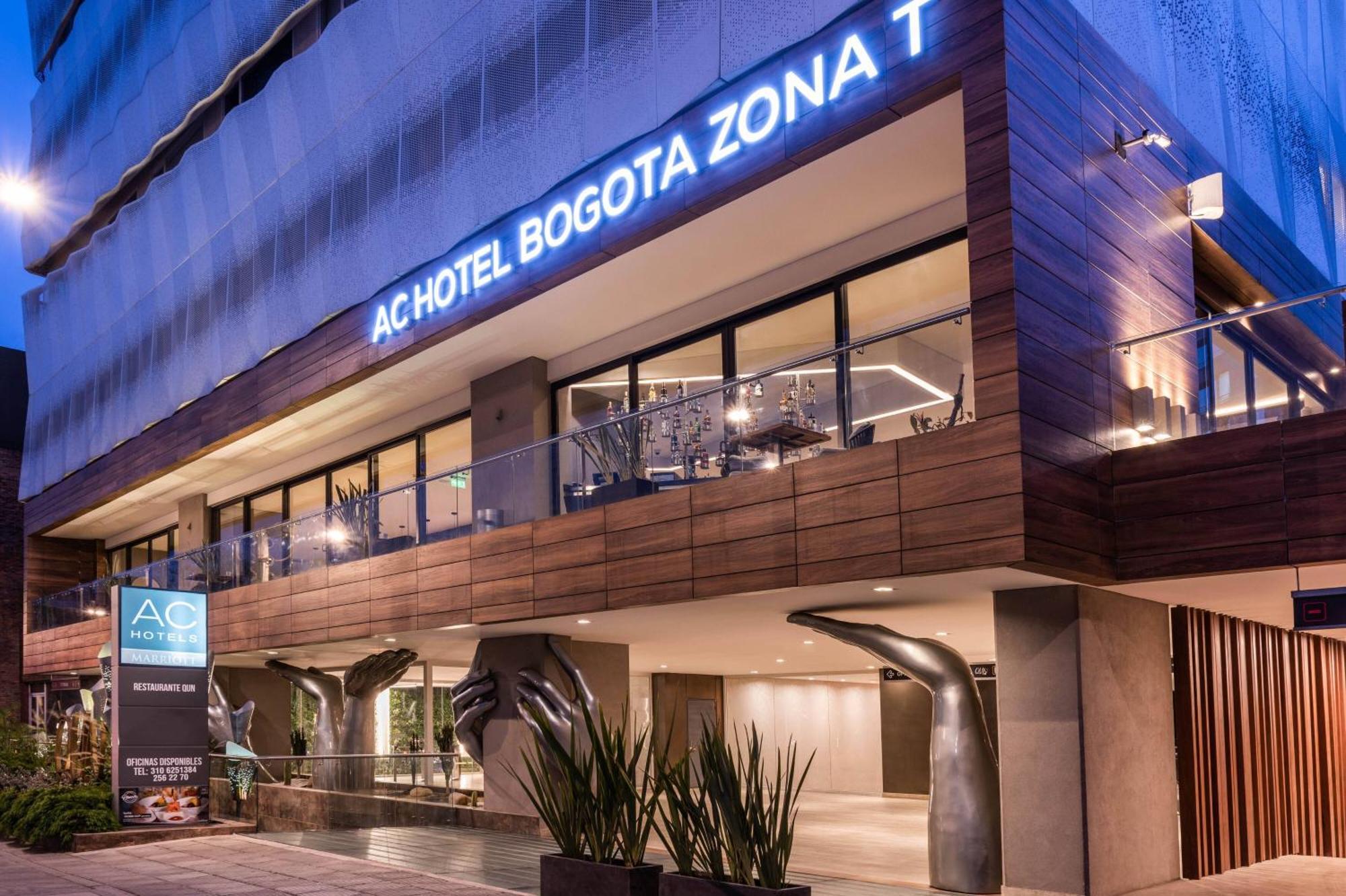 Ac Hotel By Marriott Bogota Zona T Bogotá Exterior foto